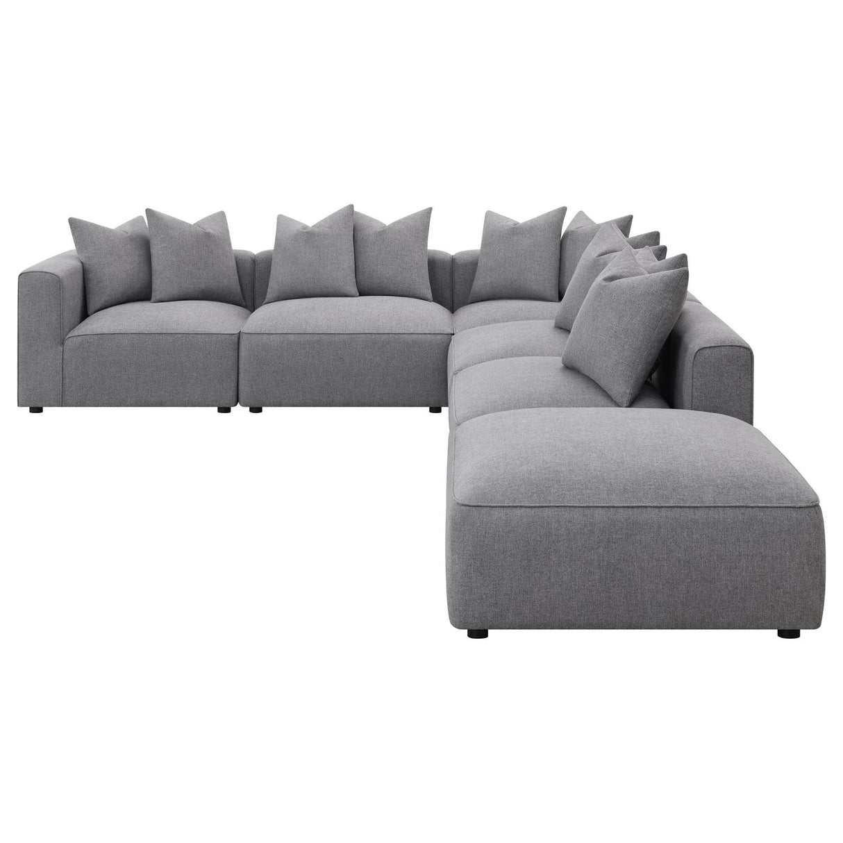 Jennifer Gray 6-Piece Tight Seat Modular Sectional from Coaster - Luna Furniture