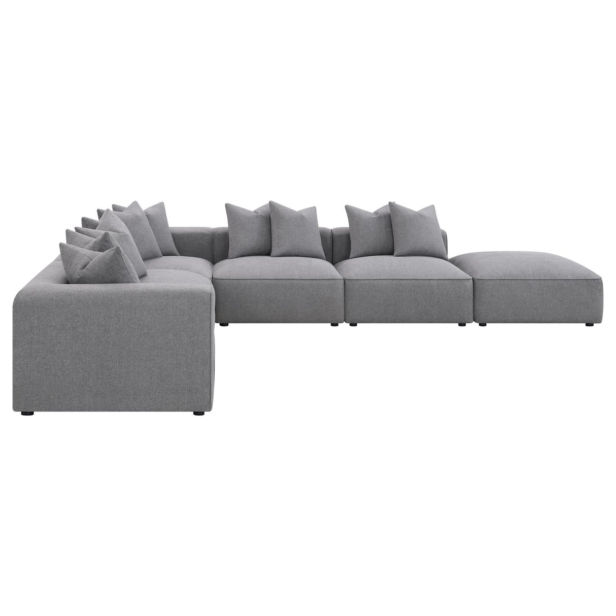 Jennifer Gray 6-Piece Tight Seat Modular Sectional from Coaster - Luna Furniture