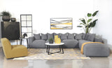 Jennifer Gray 6-Piece Tight Seat Modular Sectional from Coaster - Luna Furniture