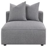 Jennifer Gray Tight Seat Armless Chair from Coaster - Luna Furniture