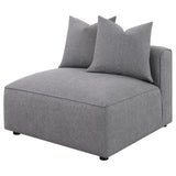 Jennifer Gray Tight Seat Armless Chair from Coaster - Luna Furniture