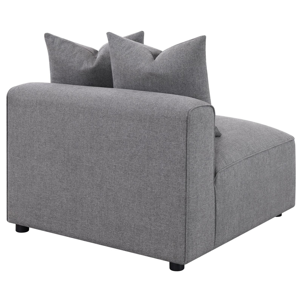 Jennifer Gray Tight Seat Armless Chair from Coaster - Luna Furniture