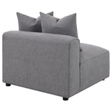 Jennifer Gray Tight Seat Armless Chair from Coaster - Luna Furniture