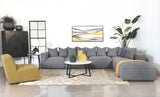 Jennifer Gray Tight Seat Armless Chair from Coaster - Luna Furniture