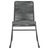 Jerome Upholstered Stackable Side Chairs, Set of 2 from Coaster - Luna Furniture