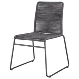 Jerome Upholstered Stackable Side Chairs, Set of 2 from Coaster - Luna Furniture