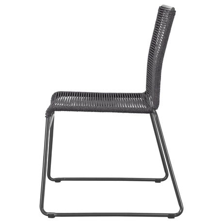Jerome Upholstered Stackable Side Chairs, Set of 2 from Coaster - Luna Furniture