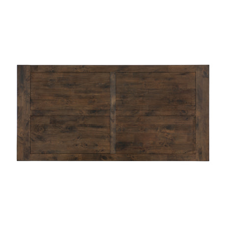 Jerrick Burnished Brown 79" Dining Table from Homelegance - Luna Furniture