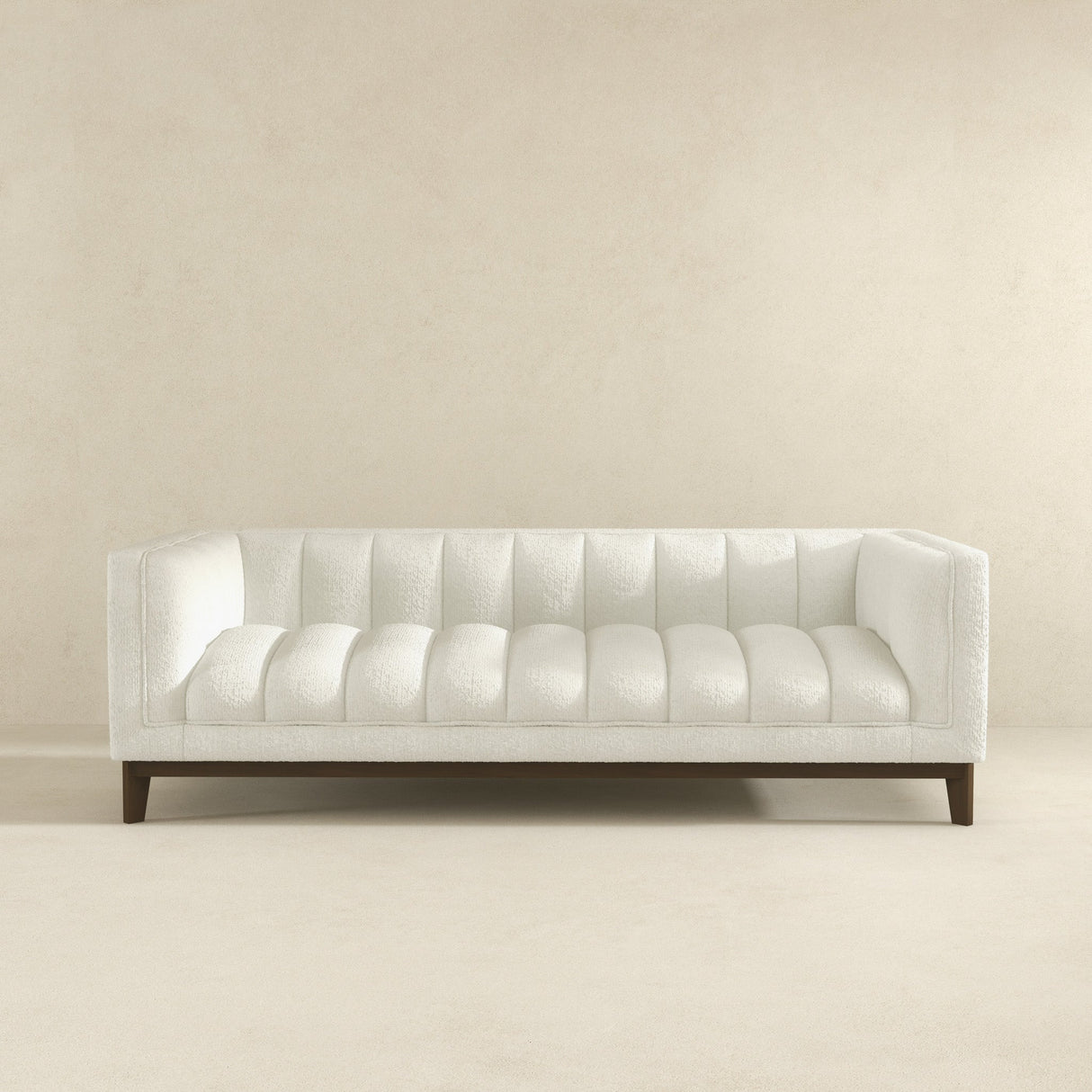 Jersey White Boucle Sofa from Midinmod - Luna Furniture