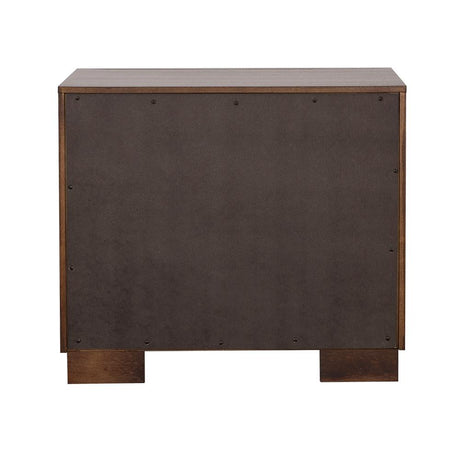 Jessica Cappuccino 2-Drawer Nightstand from Coaster - Luna Furniture