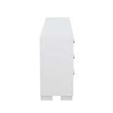 Jessica White 6-Drawer Dresser from Coaster - Luna Furniture