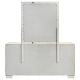 Jessica White 6-Drawer Dresser with Mirror from Coaster - Luna Furniture