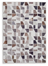 Jettner Multi 5' x 7' Rug from Ashley Furniture - Luna Furniture