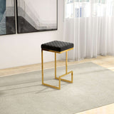 Joel Mid Century Modern Luxury Upholstered Stool 25.5" / Grey Boucle from Ashcroft Furniture - Luna Furniture