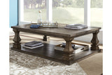 Johnelle Gray Coffee Table from Ashley - Luna Furniture