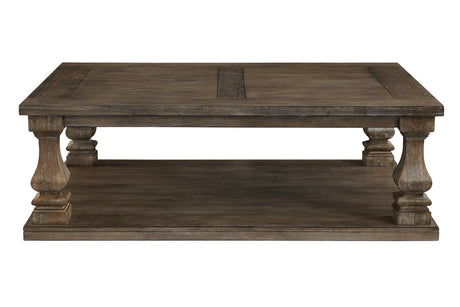 Johnelle Gray Coffee Table from Ashley - Luna Furniture