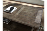 Johnelle Gray Coffee Table from Ashley - Luna Furniture