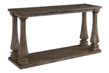 Johnelle Gray Sofa Table from Ashley - Luna Furniture