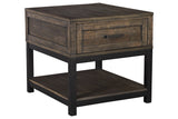 Johurst Grayish Brown End Table from Ashley - Luna Furniture