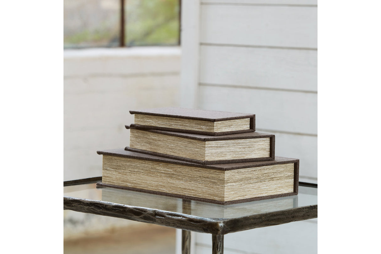 Jolina Brown Box from Ashley - Luna Furniture