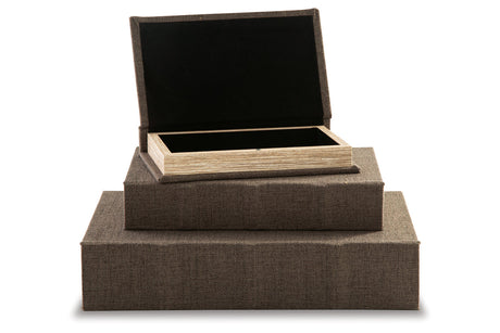 Jolina Brown Box from Ashley - Luna Furniture