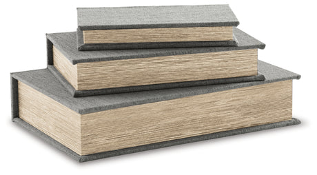 Jolina Gray Box from Ashley - Luna Furniture