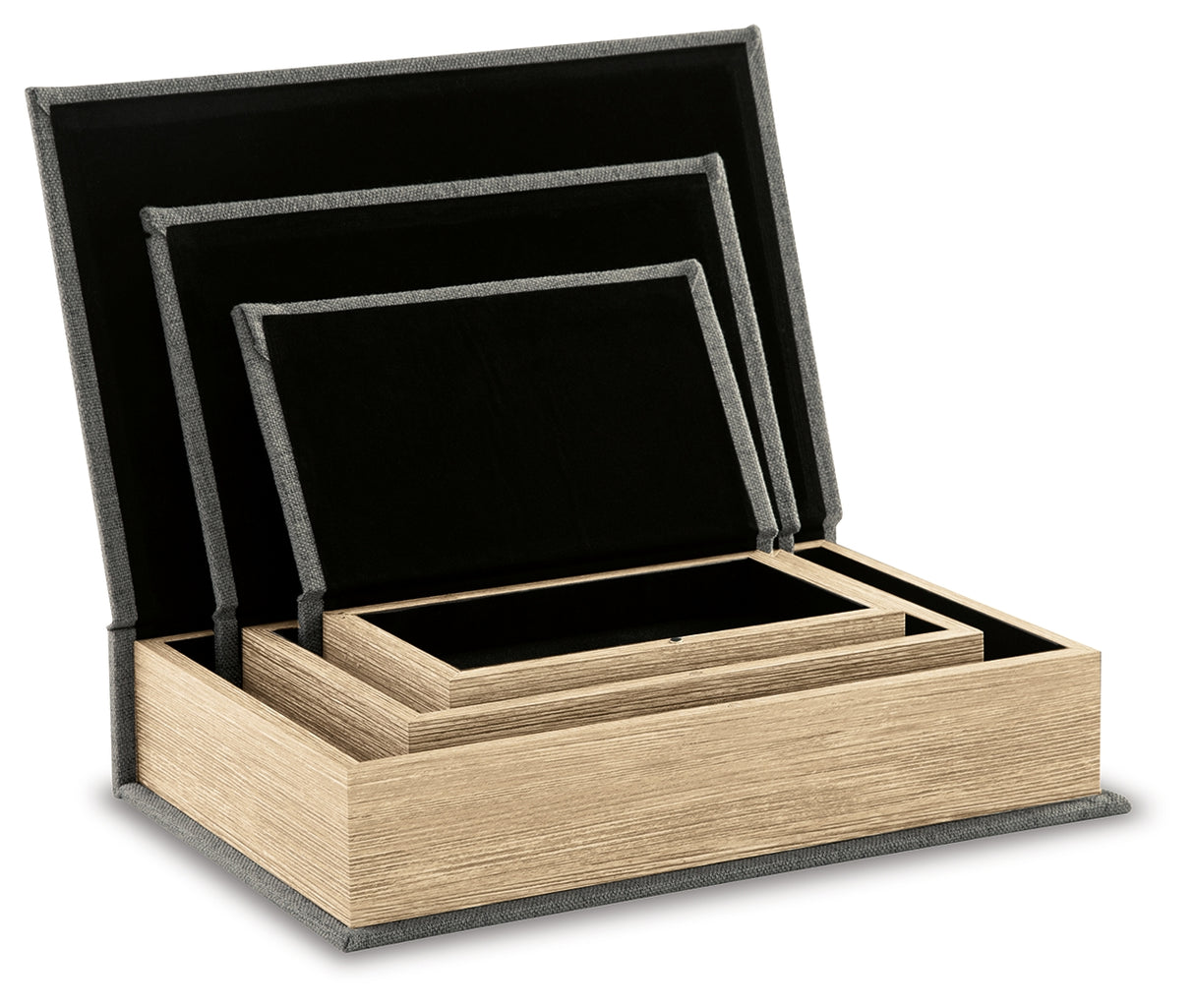 Jolina Gray Box from Ashley - Luna Furniture