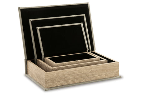 Jolina Linen Box from Ashley - Luna Furniture