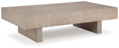 Jorlaina Light Grayish Brown Coffee Table from Ashley - Luna Furniture