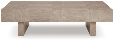 Jorlaina Light Grayish Brown Coffee Table from Ashley - Luna Furniture
