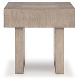 Jorlaina Light Grayish Brown End Table from Ashley - Luna Furniture