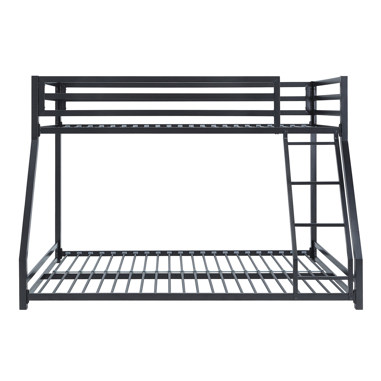 Jovie Black Metal Twin/Full Bunk Bed from Homelegance - Luna Furniture