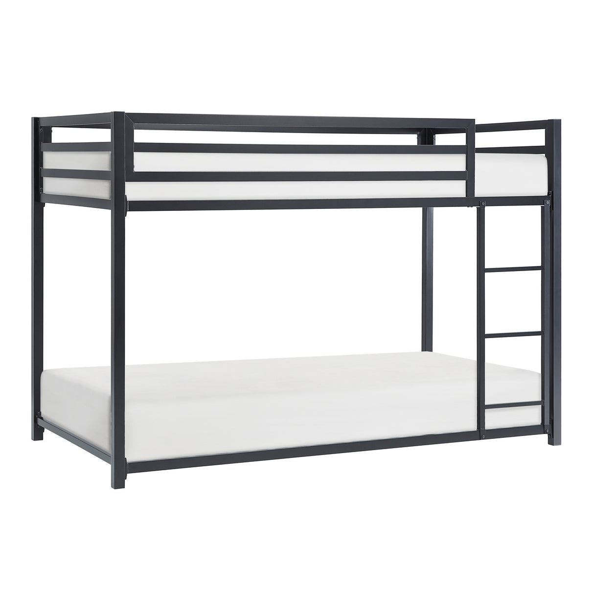 Jovie Black Metal Twin/Twin Bunk Bed from Homelegance - Luna Furniture