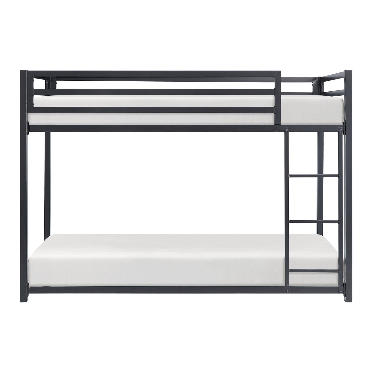 Jovie Black Metal Twin/Twin Bunk Bed from Homelegance - Luna Furniture