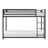 Jovie Black Metal Twin/Twin Bunk Bed from Homelegance - Luna Furniture