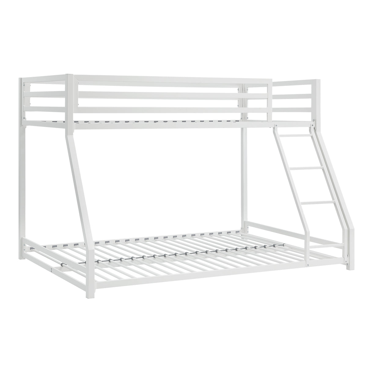 Jovie White Metal Twin/Full Bunk Bed from Homelegance - Luna Furniture