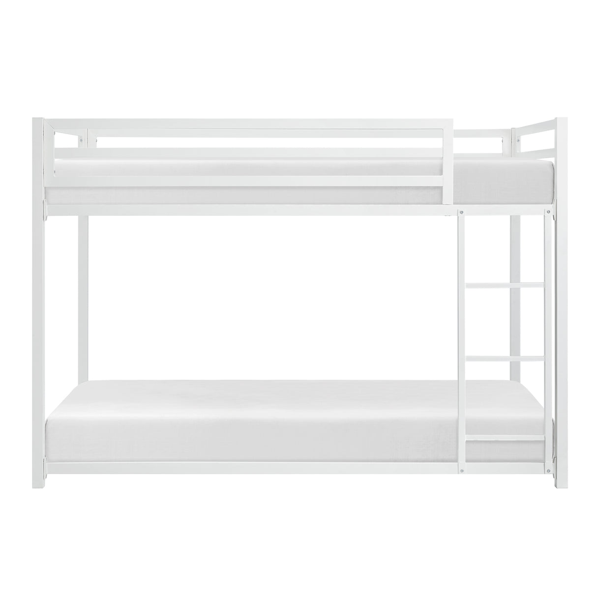 Jovie White Metal Twin/Twin Bunk Bed from Homelegance - Luna Furniture