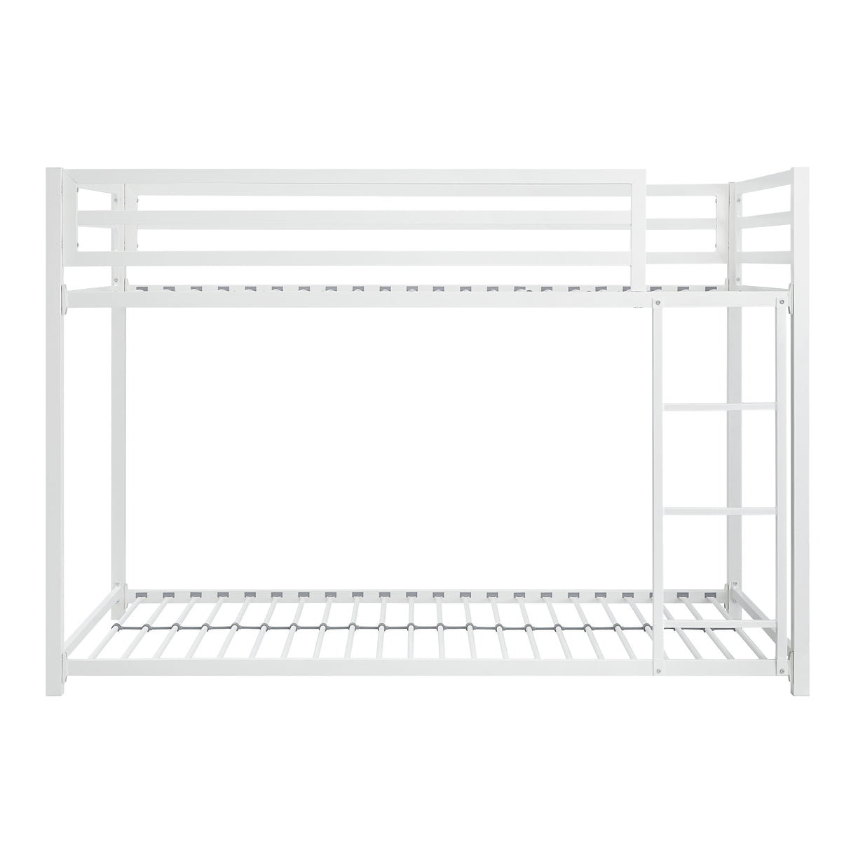Jovie White Metal Twin/Twin Bunk Bed from Homelegance - Luna Furniture