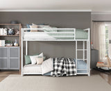 Jovie White Metal Twin/Twin Bunk Bed from Homelegance - Luna Furniture