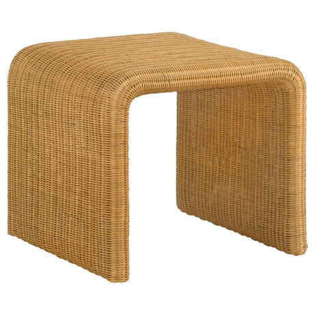 Juanita Natural Square Rattan End Table from Coaster - Luna Furniture