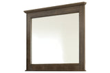 Juararo Dark Brown Bedroom Mirror (Mirror Only) from Ashley - Luna Furniture