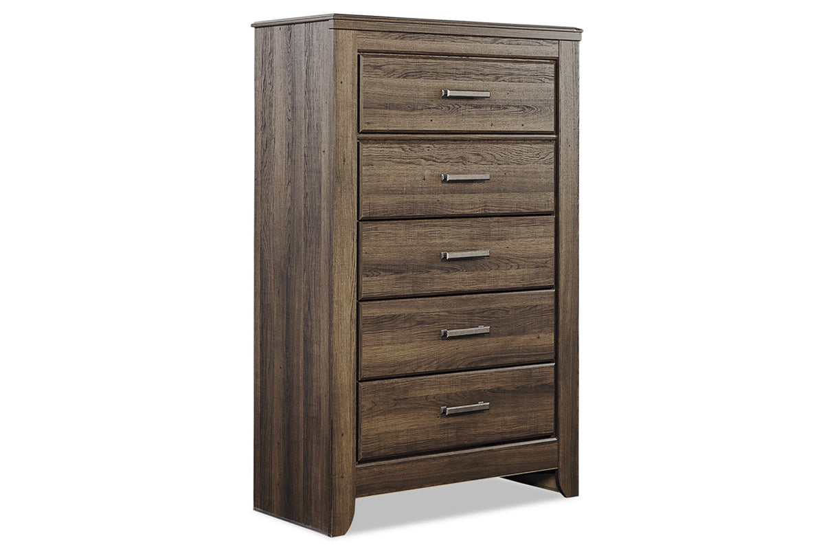Juararo Dark Brown Chest of Drawers from Ashley - Luna Furniture