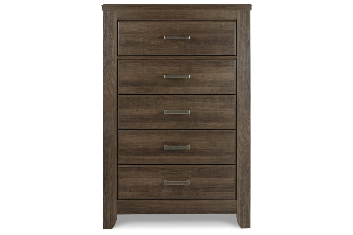 Juararo Dark Brown Chest of Drawers from Ashley - Luna Furniture