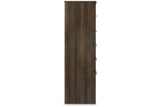 Juararo Dark Brown Chest of Drawers from Ashley - Luna Furniture