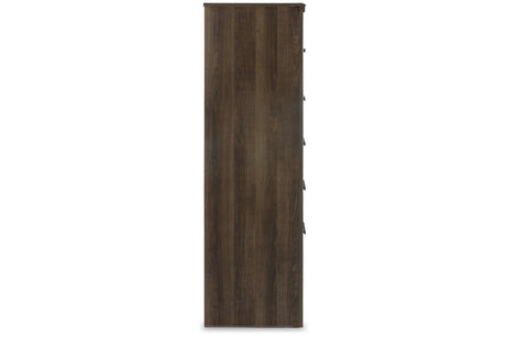 Juararo Dark Brown Chest of Drawers from Ashley - Luna Furniture