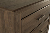 Juararo Dark Brown Chest of Drawers from Ashley - Luna Furniture