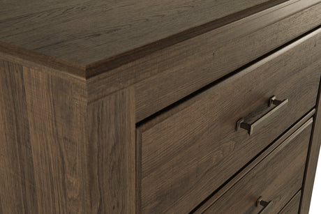 Juararo Dark Brown Chest of Drawers from Ashley - Luna Furniture