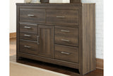 Juararo Dark Brown Dresser from Ashley - Luna Furniture