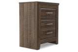 Juararo Dark Brown Nightstand from Ashley - Luna Furniture