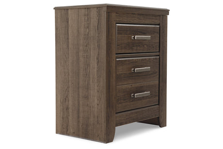 Juararo Dark Brown Nightstand from Ashley - Luna Furniture